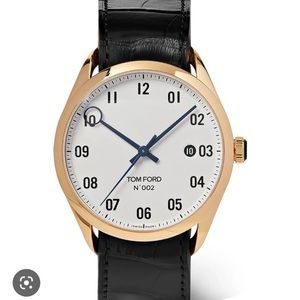 Tom ford automatic 002 40mm gold color